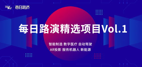 每日路演精選項(xiàng)目 Vol.1 探秘硬科技前沿——從智能制造到數(shù)字內(nèi)容的創(chuàng)新風(fēng)暴
